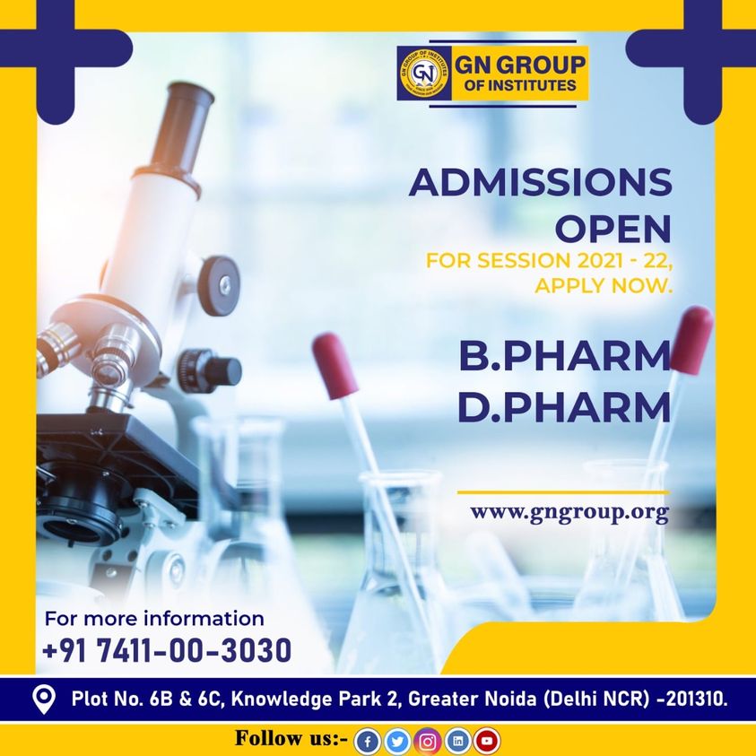 B Pharma college in Delhi NCR GnGroup